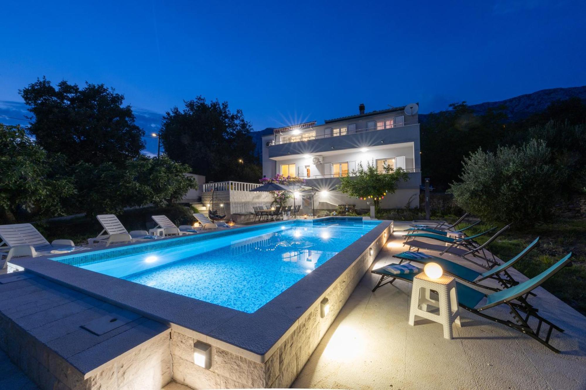 Casa Felice Apartments-Holiday Home Kastela Ngoại thất bức ảnh