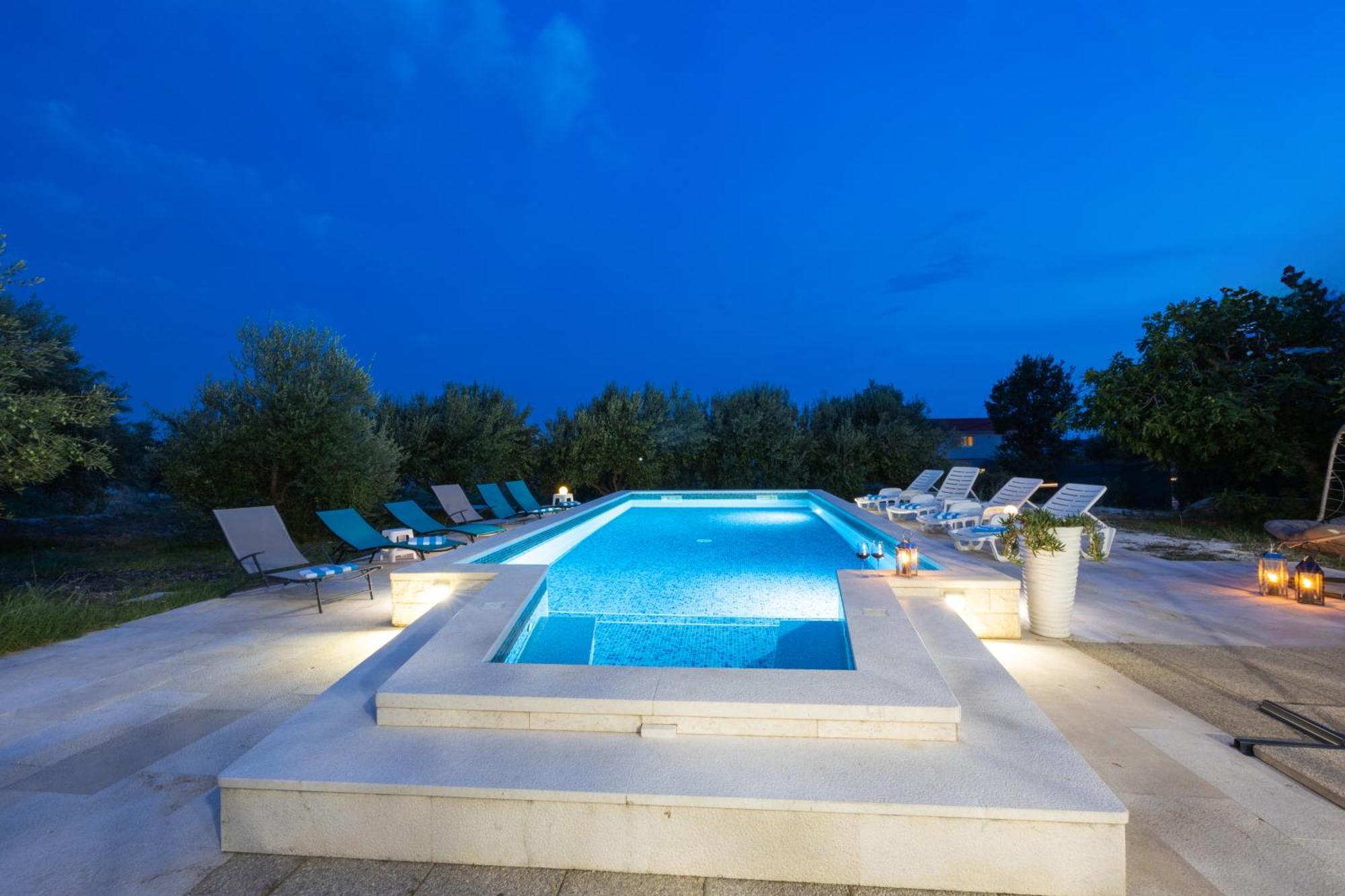 Casa Felice Apartments-Holiday Home Kastela Ngoại thất bức ảnh