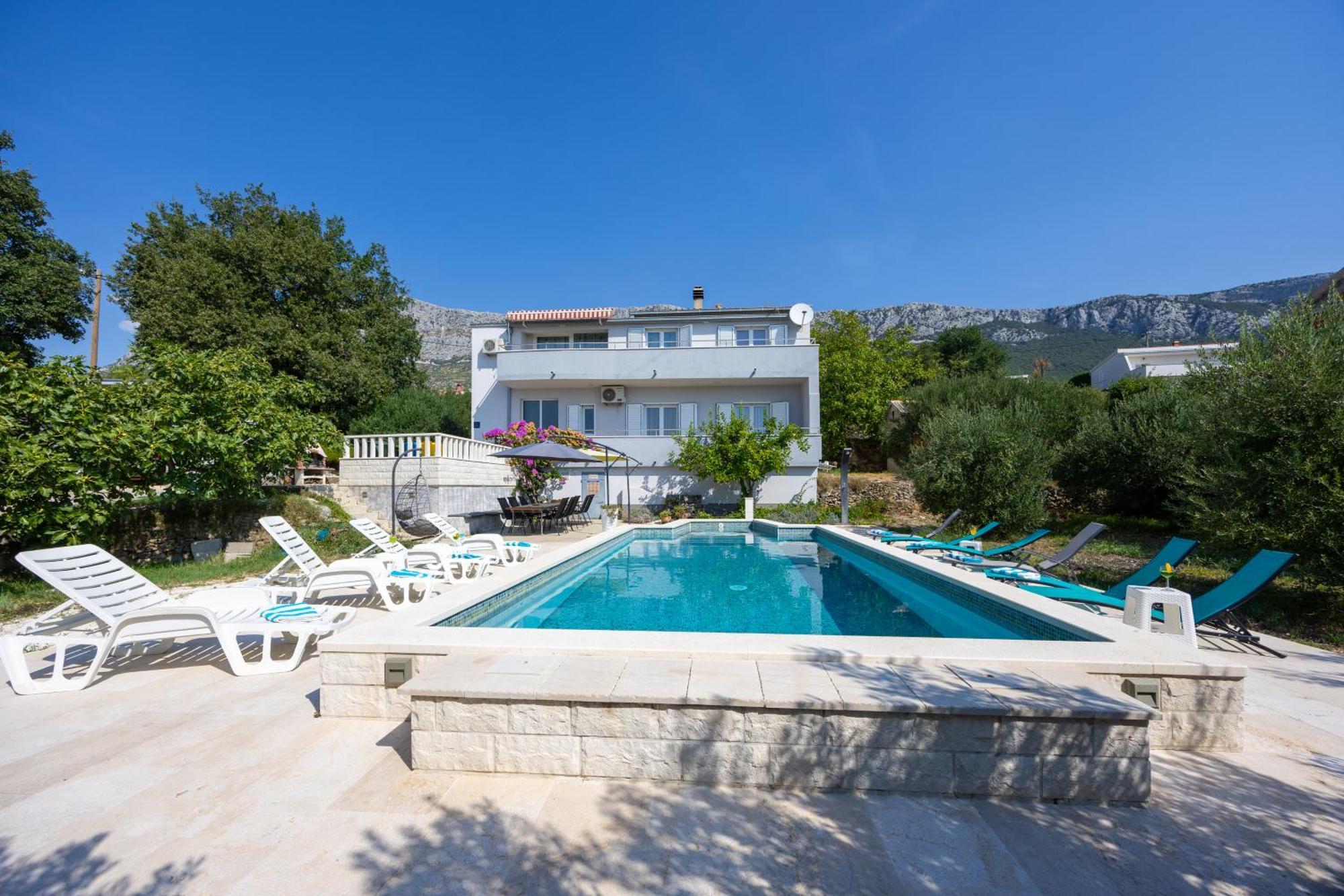 Casa Felice Apartments-Holiday Home Kastela Ngoại thất bức ảnh
